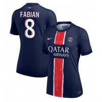 Paris Saint-Germain Fabian Ruiz #8 Replica Home Shirt Ladies 2024-25 Short Sleeve